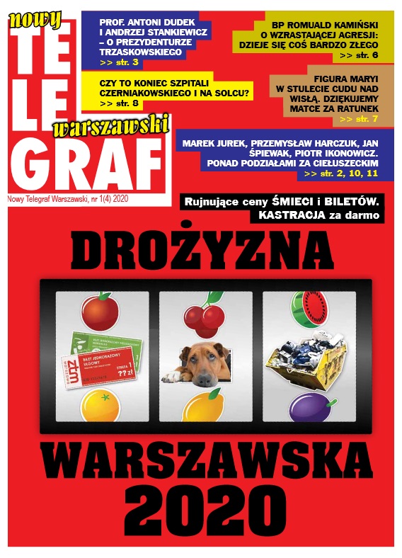 „Nowy Telegraf Warszawski” nr 1(4) styczeń/luty 2020