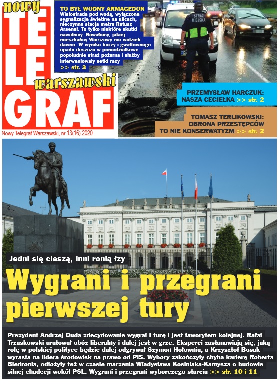 „Nowy Telegraf Warszawski” nr 13(16) lipiec 2020