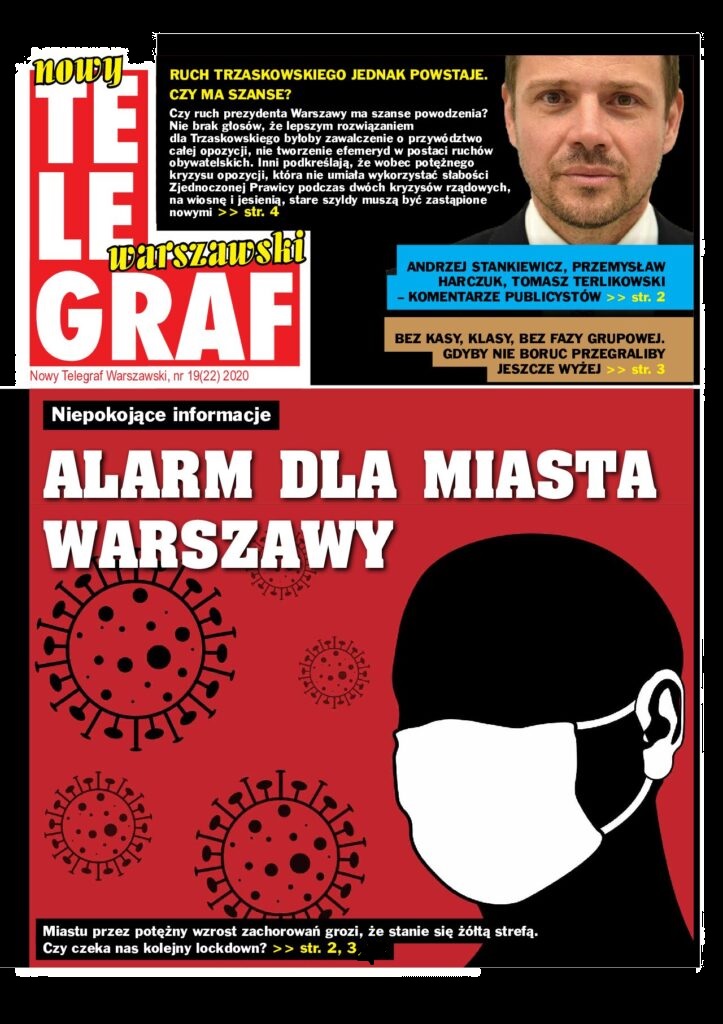 „Nowy Telegraf Warszawski” nr 19 (22) październik 2020