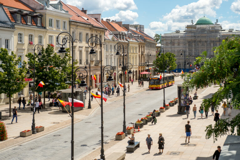 Trakt Królewski w weekendy tylko dla pieszych