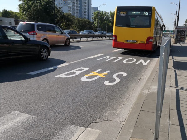 Powstaje nowy buspas na Ochocie. Autobusy pojadą nim w piątek, 6 września